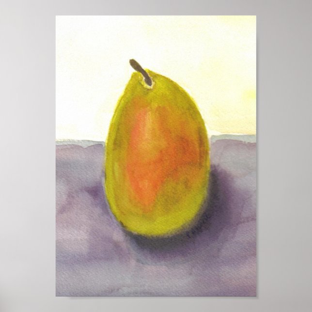 Pear still Life Poster (Framsidan)