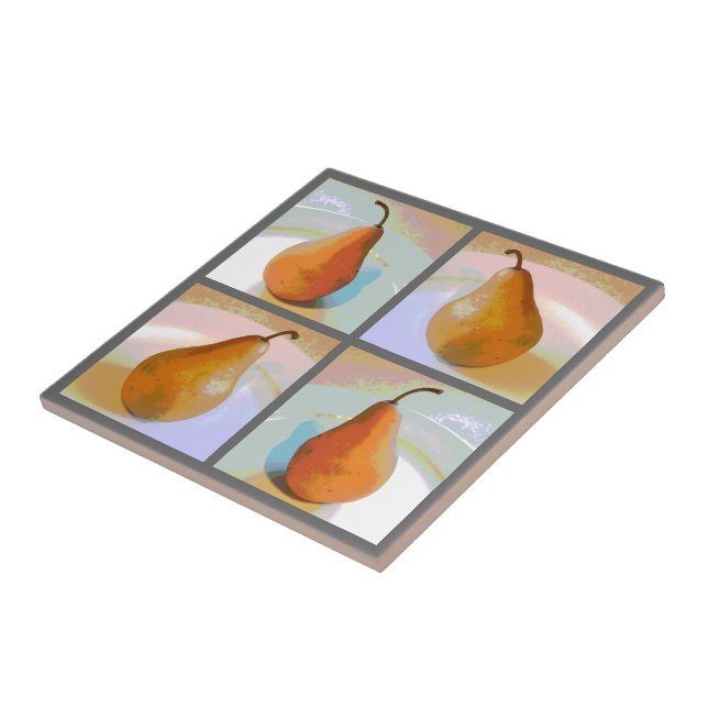 Pear Stilla Life Group Kakelplatta (Sidan)