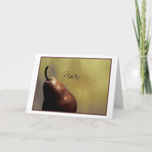 Pear stilleben, fotografi, färg, mall