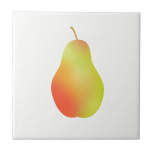 Pear Tile 4 Kakelplatta