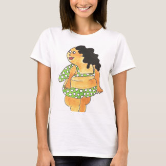 PearChubkvinna t-skjorta, kortärmad T Shirt