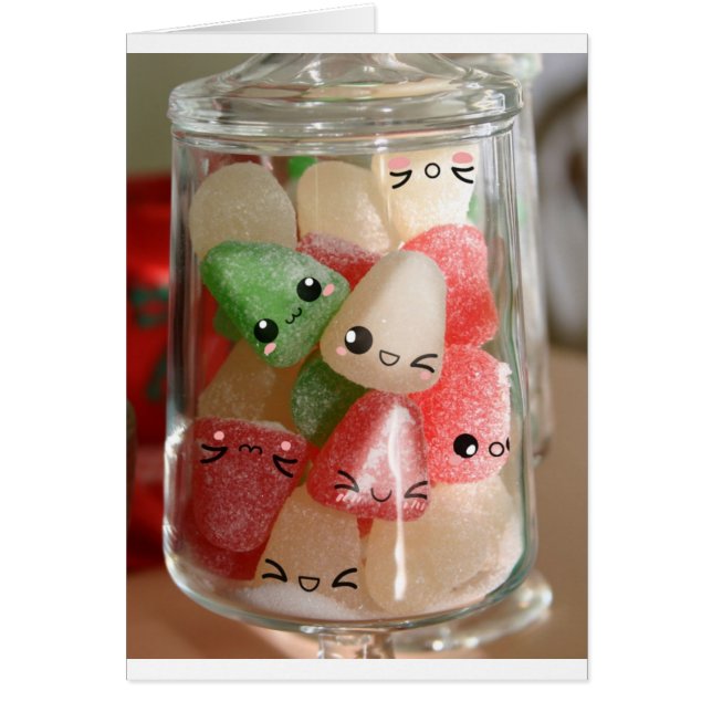 Pearen tappar känslor hälsningskort (Framsidan)