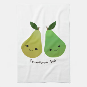 Pearfect Pear Kawaii Kökshandduk