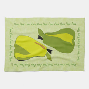 PEARfect Pear (mynta) Kökshandduk