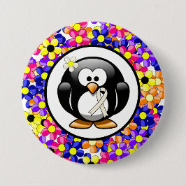 Pearl Awareness Ribbon Penguin Knapp