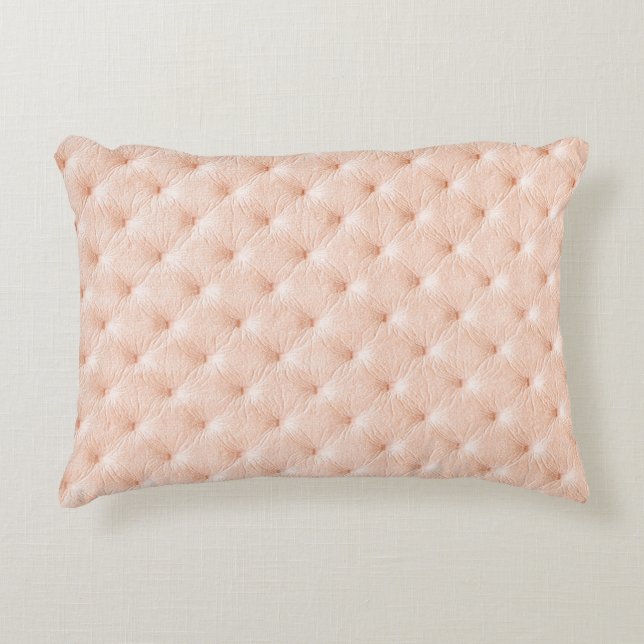 Pearl beige Läder struktur Prydnadskudde (Framsidan)
