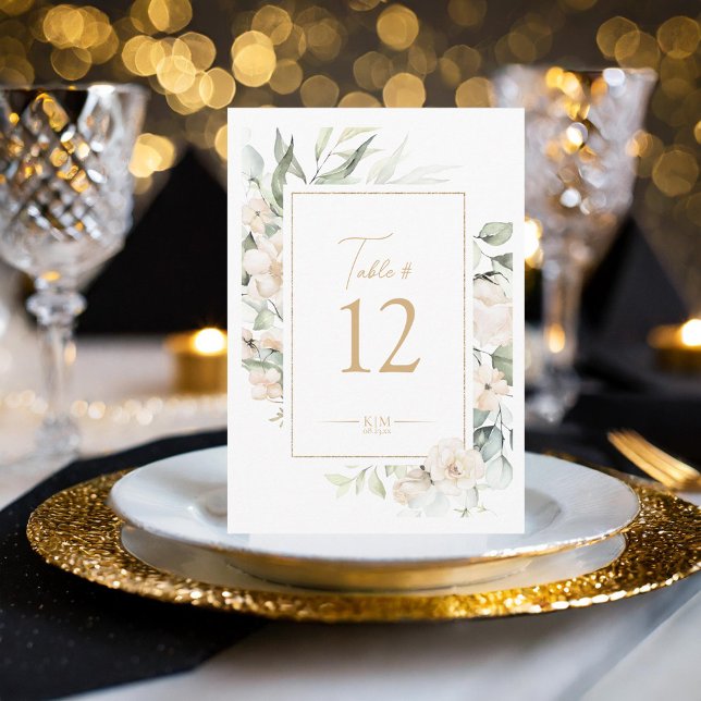 Pearl  Blommigt Elegance Bordsnummer ID989 (Skapare uppladdad)