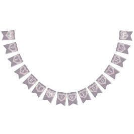 Pearl bröllop 30-årsdag anpassningsbar foto vimplar