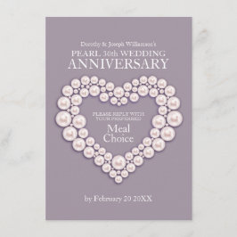 Pearl bröllop-årsjubileum - tillval tilläggskort