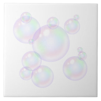 Pearl Bubble Bathroom Wall Art Kakelplatta