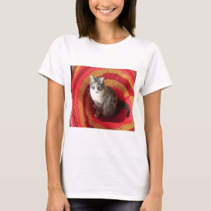 Pearl Cat på afghanska Tee