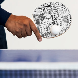 Pearl Celluloid, skalad kartong för utländskt horn Pingisracket