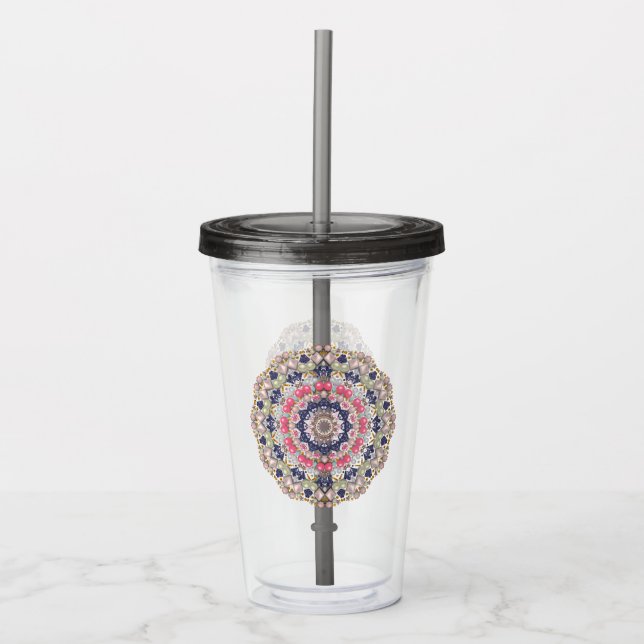 Pearl dekoration take away mugg (Framsida)