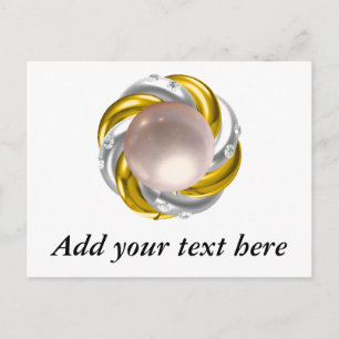 PEARL & DIAMONDS VYKORT