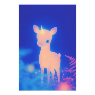 Pearl Fawnicorn Fototryck