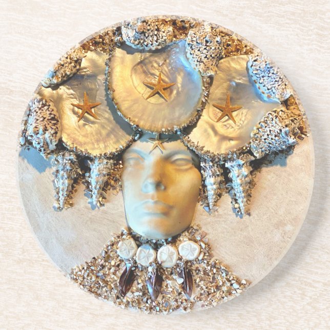 Pearl God Sandstone Underlägg (Framsidan)