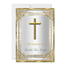 Pearl Guld White Kor Baptism/Christening