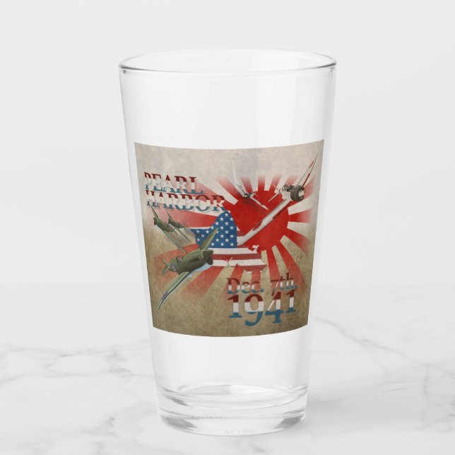 Pearl Habor 7, 1941 Glass Glaskopp (Framsida)