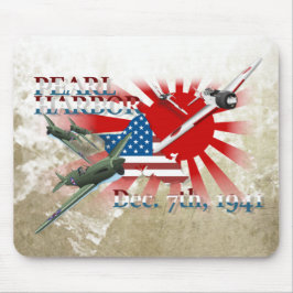 Pearl Habor 7, 1941 Mouse Pad Musmatta
