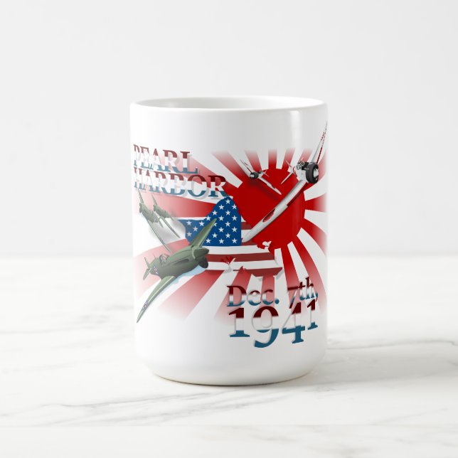 Pearl Harbor 7 december 1941 Kaffemugg (Center)
