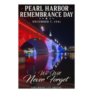Pearl Harbor-minnesdagen Fototryck