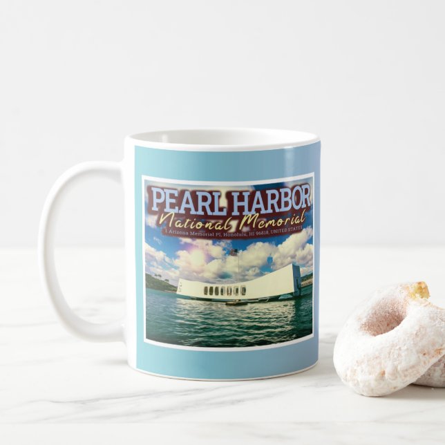 PEARL HARBOR NATIONAL MEMORIAL - HONOLULU HAWAII KAFFEMUGG (Med munk)