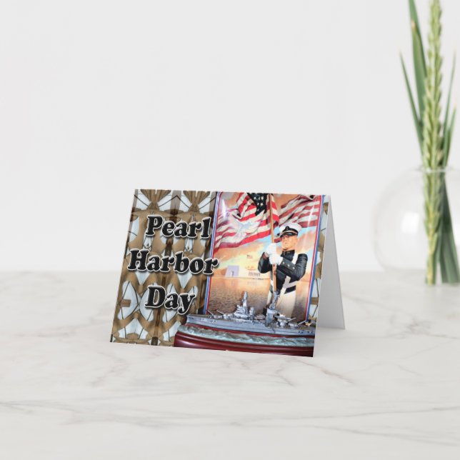 Pearl Harbour Day Kort (Framsida)