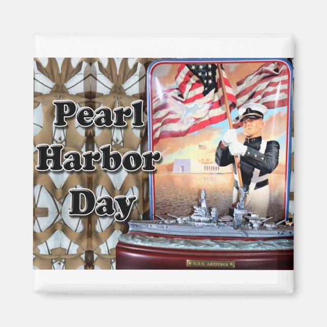 Pearl Harbour Day Magnet (Framsidan)