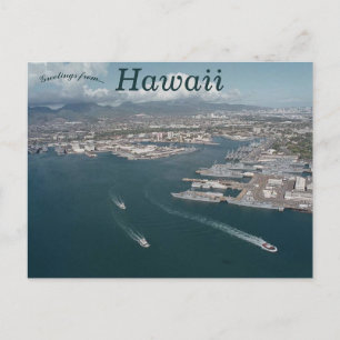 Pearl Harbour Hawaii Vykort
