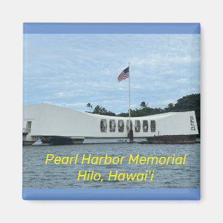 Pearl Harbour Memorial Magnet