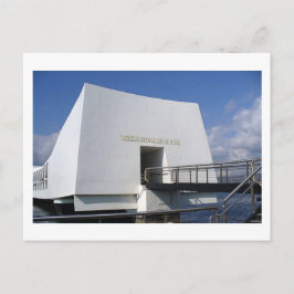 Pearl Harbour Memorial-vykort Vykort