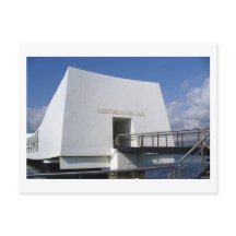 Pearl Harbour Memorial-vykort
