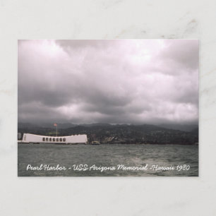 Pearl Harbour USS Arizona Memorial Hawaii Vykort