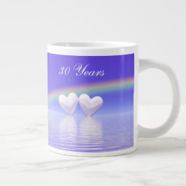 Pearl Hearts 30-årsdag Jumbo Mugg