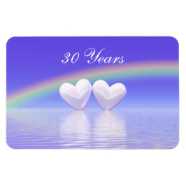 Pearl Hearts 30-årsdag Magnet
