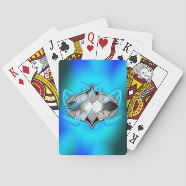 Pearl inom casinokort (Baksidan)