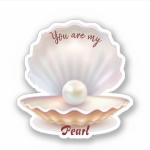 Pearl-klipp Klistermärken