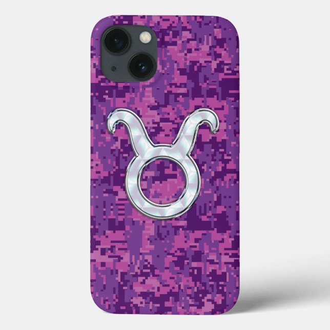 Pearl like Taurus Sign Rosa Digital Camouflage (Baksida)