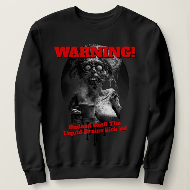 Pearl: Liquid Brain Mornings T-Shirt (Design framsida)