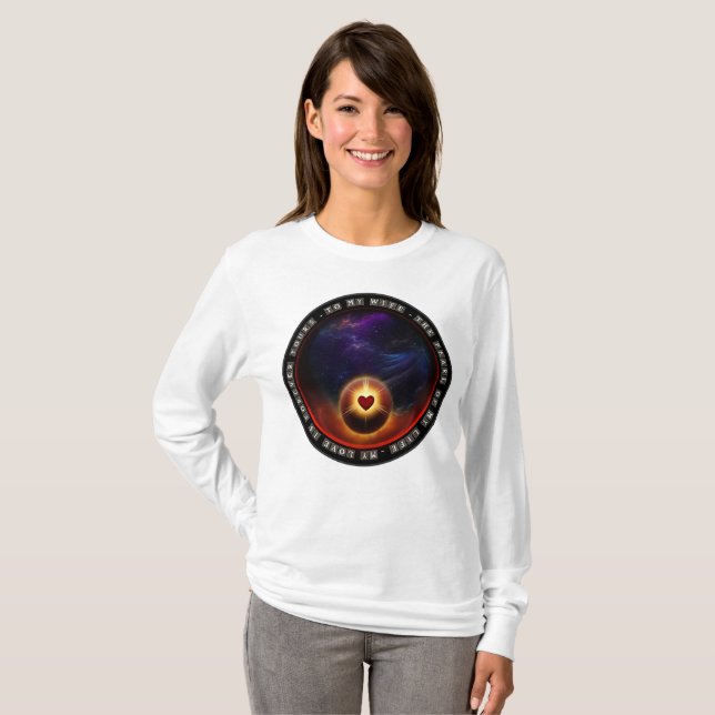 Pearl of my life t-shirt (Hel framsida)