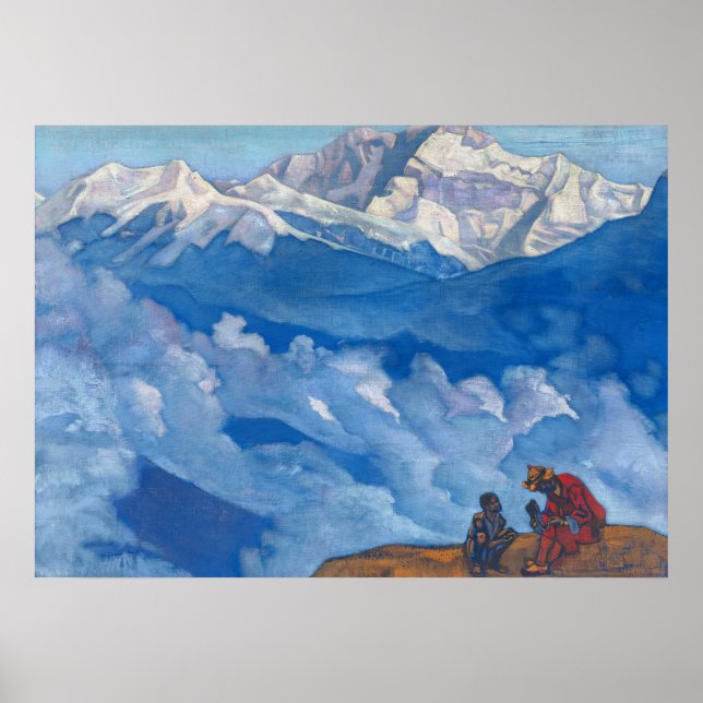Pearl of Search by Nicholas Roerich Poster (Framsidan)