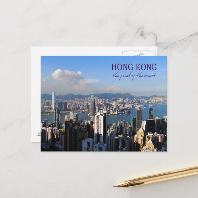 Pearl of the Orient Travel Post Card Vykort (Fram/Back In Situ)