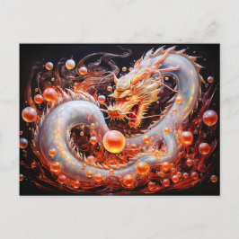 Pearl of Wisdom Chinese Airbrush Dragon with Mysti Vykort
