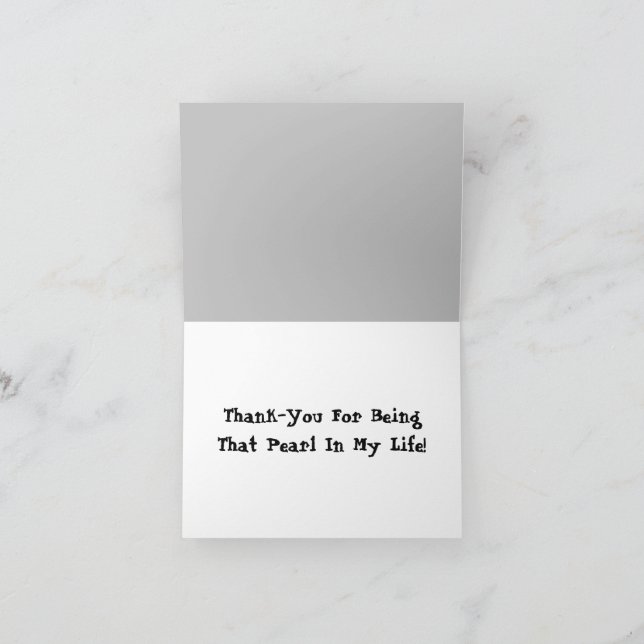 Pearl of your Ocean Tack you Card (Inuti)