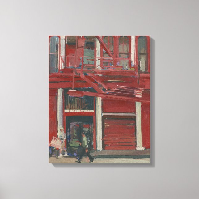 Pearl Paint shop Manhattan Canvastryck (Framsida)