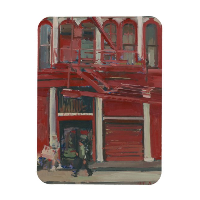 Pearl Paint shop Manhattan Magnet (Vertikal)