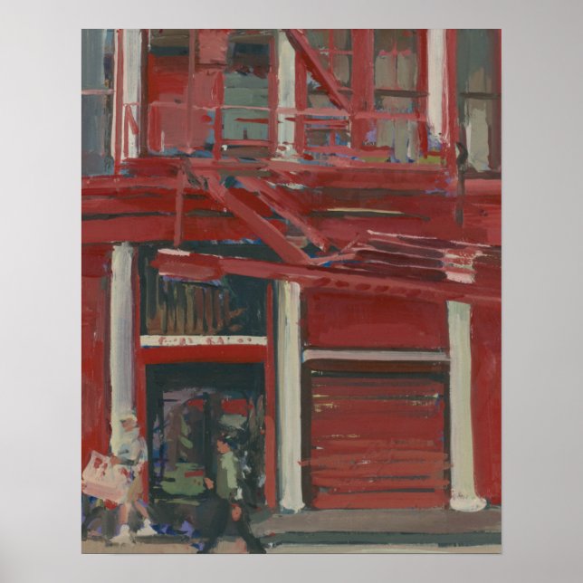 Pearl Paint shop Manhattan Poster (Framsidan)