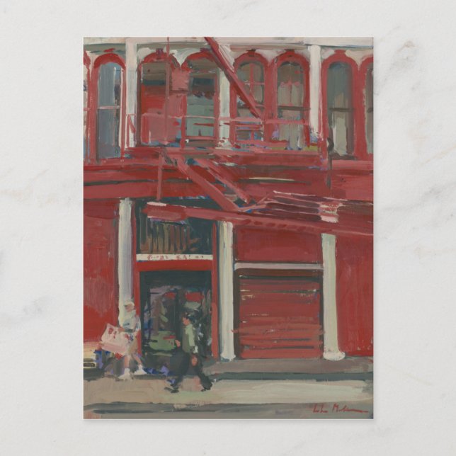 Pearl Paint shop Manhattan Vykort (Framsida)