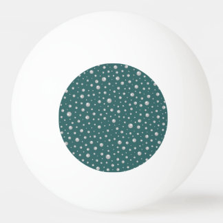 Pearl Pattern on Transformative Teal Background Pingisboll