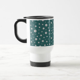 Pearl Pattern on Transformative Teal Background Resemugg